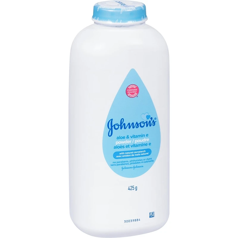 Baby Powder with Aloe Vera, Vitamin E, and Cornstarch
