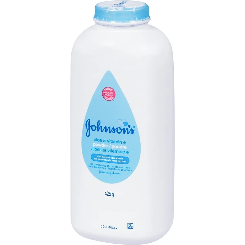 Baby Powder with Aloe Vera, Vitamin E, and Cornstarch