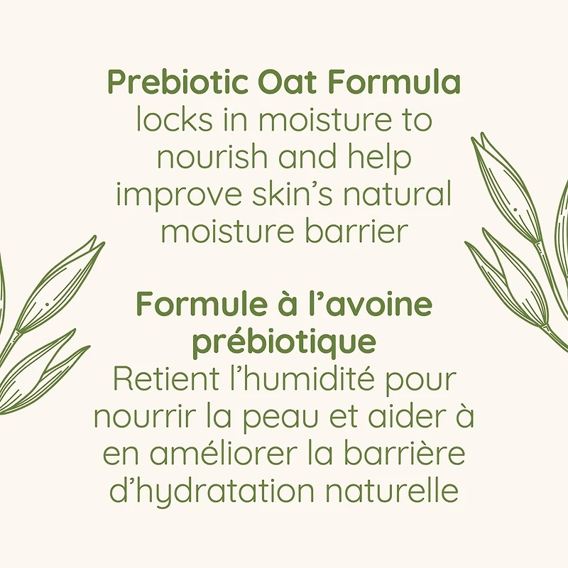 Daily Moisturizing Lotion, Dry Skin, Non-Comedogenic, Prebiotic Oat, Daily Moisturizer, Fragrance Free, 354mL