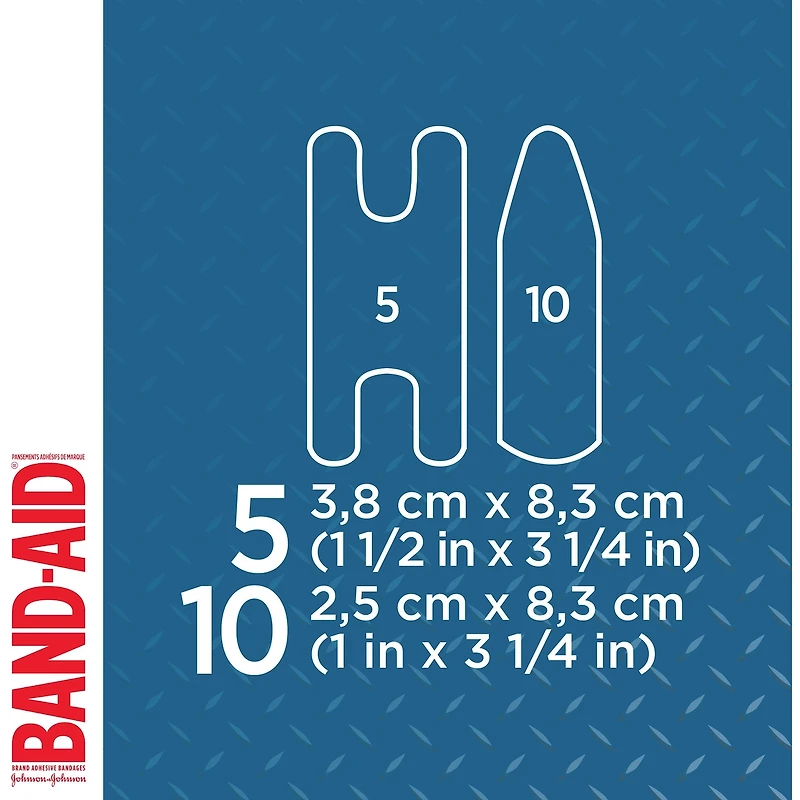 Pansements adhésifs Tough Strips, pour les doigts