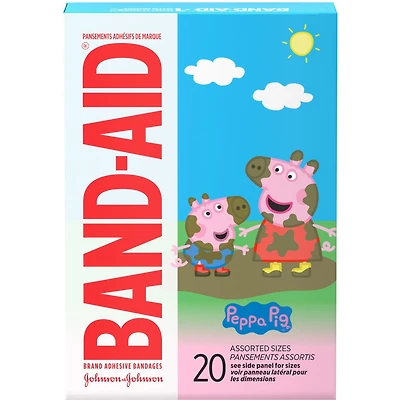 Adhesive Bandages for Kids, Peppa Pig