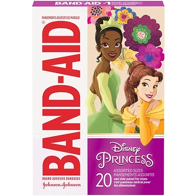 Adhesive Bandages for Kids, Disney Princesses
