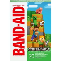 Minecraft Adhesive Bandages, assorted sizes