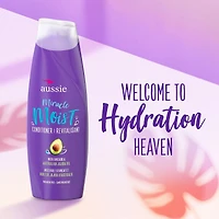 Aussie Miracle Moist with Avocado & Jojoba Oil, Paraben Free Conditioner, 778 mL