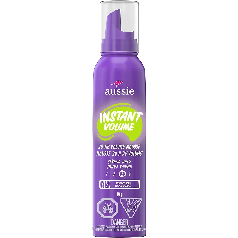 Mousse Aussie Instant Volume, 24 heures
