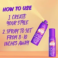 Mega Flexible Trial Hair Spray for Curly Hair, Straight Hair, and Wavy Hair