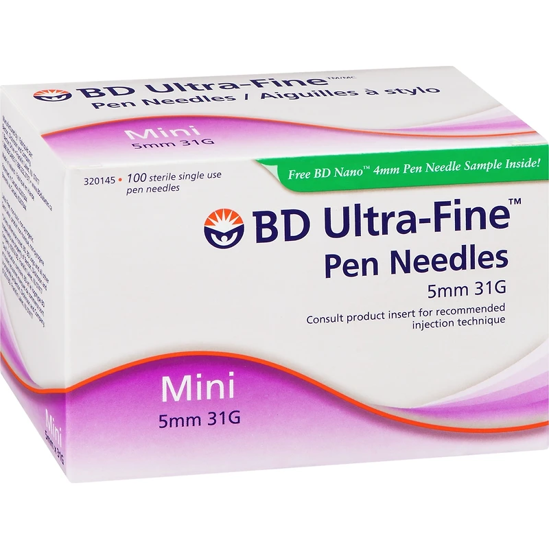 BD Ultra-Fine Aiguilles à Stylo 5mm