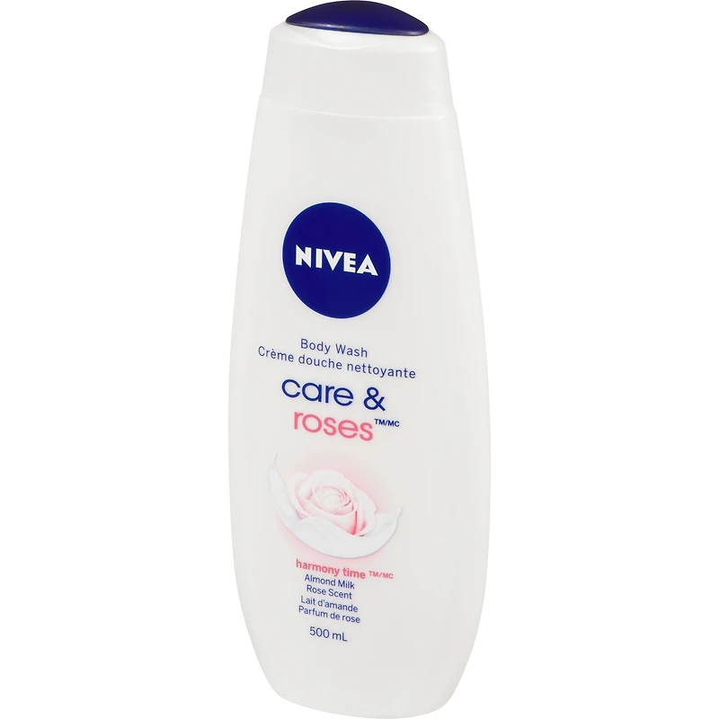 Crème Douche Nettoyante NIVEA Rose & Almond Oil