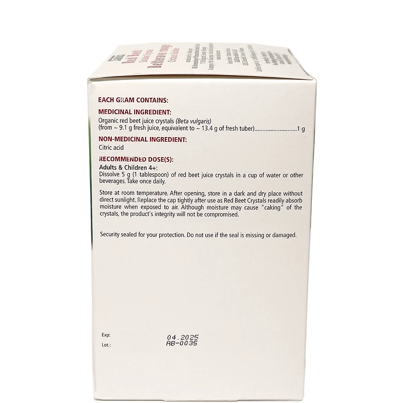 Betterave Rouge Cristaux
