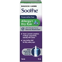 SootheMD Sans agents de conservation Allegies + Yeux Secs multidose