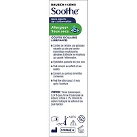 SootheMD Sans agents de conservation Allegies + Yeux Secs multidose