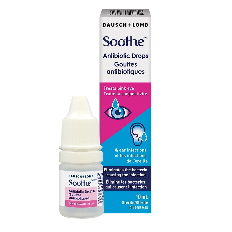 Soothe Antibiotic Drops