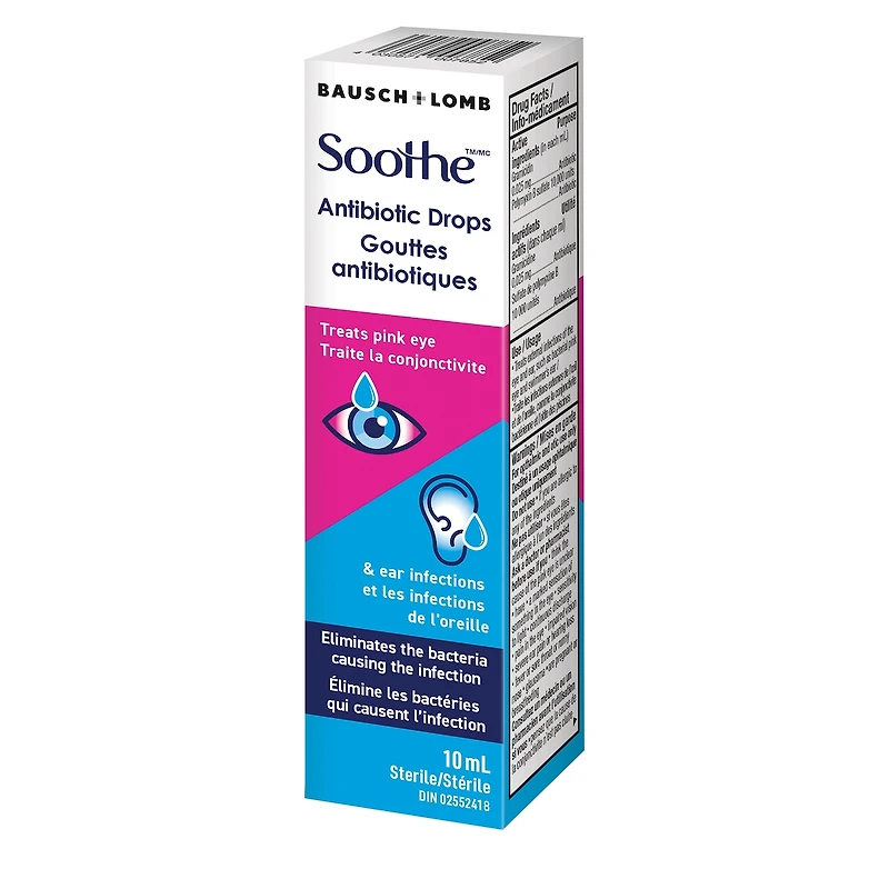 Soothe Antibiotic Drops