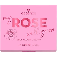 my ROSE will go on eyeshadow palette