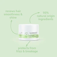 Masque capillaire hydratant régénérant Elements de Wella Professionals pour cheveux secs, 150 mL