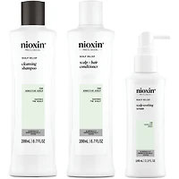 Nioxin Scalp Relief System - Hair Products for Sensitive, Itchy Scalp - Includes Shampoo 200 ml, Conditioner 200 ml and Scalp Treatment 100 ml