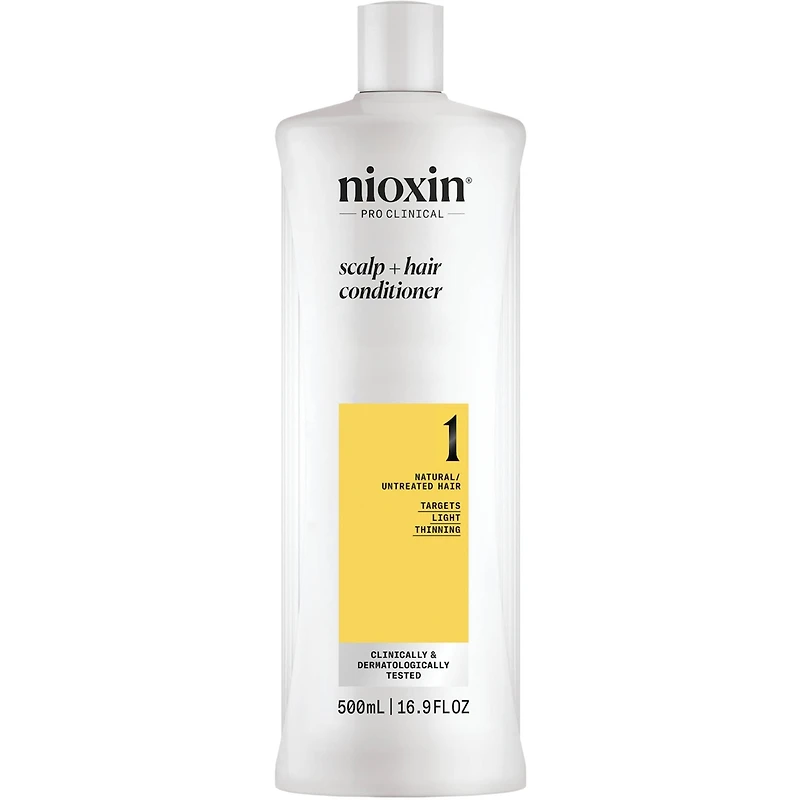 Nioxin System 1  Scalp + Hair Thickening Conditioner for Natural with Light Thinning, 1L