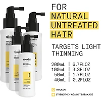 Soin épaississant pour le cuir chevelu et les cheveux du Système 1 de Nioxin - Sérum pour cheveux naturels et légèrement clairsemés, 100 mL