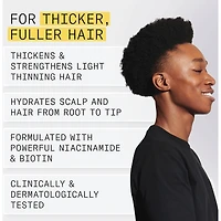 Soin épaississant pour le cuir chevelu et les cheveux du Système 1 de Nioxin - Sérum pour cheveux naturels et légèrement clairsemés, 100 mL