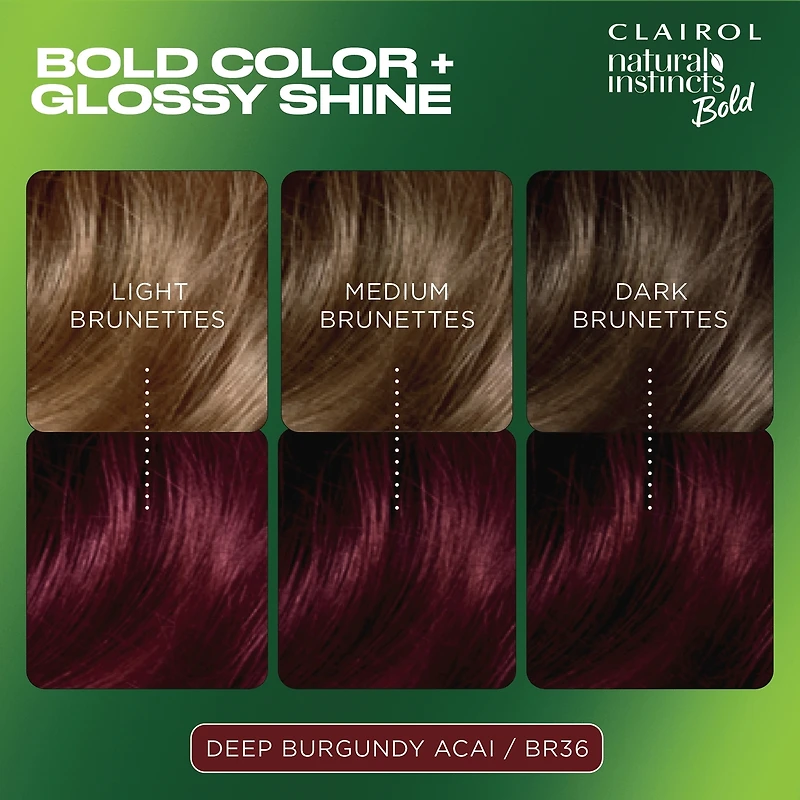 Natural Instincts Bold Permanent Hair Dye with 0% ammonia