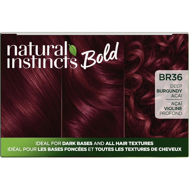 Natural Instincts Bold Permanent Hair Dye with 0% ammonia