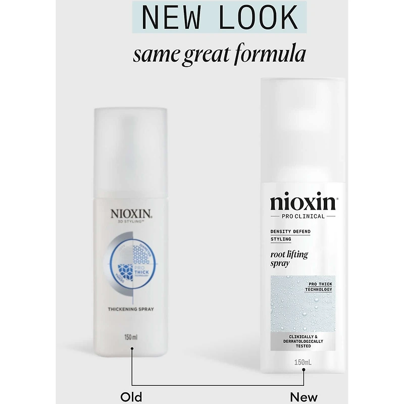 Nioxin Density Defend Styling Root Lifting Spray - Hair Thickening Spray
