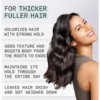 Nioxin Vaporisateur coiffant soulève-racines - Fixatif épaississant pour cheveux