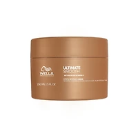 Masque ULTIMATE SMOOTH de Wella Professionals, masque capillaire réparateur professionnel pour cheveux ternes, secs et frisottés, 150 mL