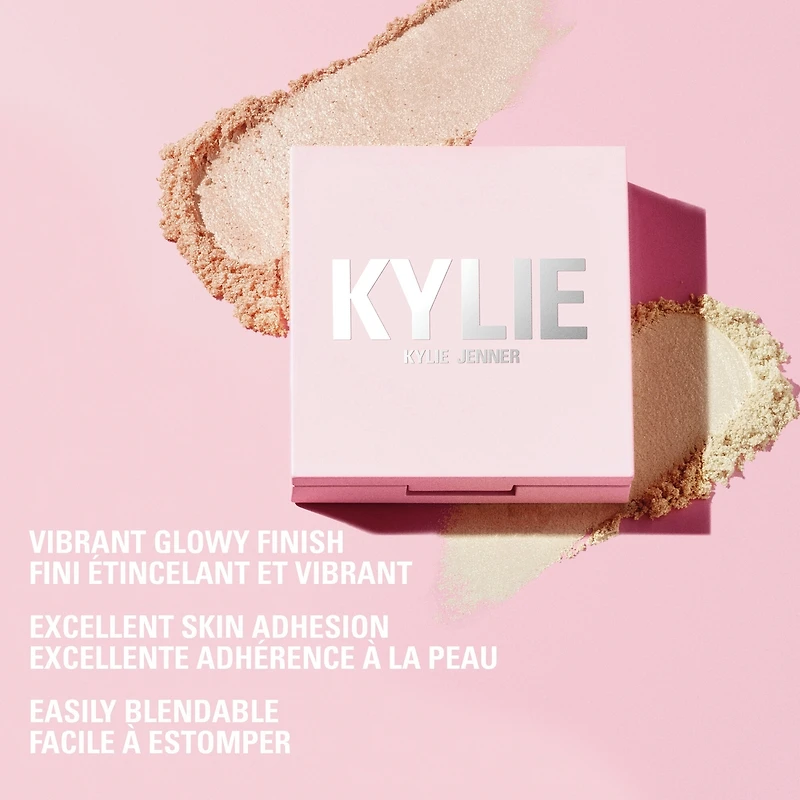 Poudre illuminatrice Kylighter, légère, fini brillant & éclatant, pure saine, végétalienne