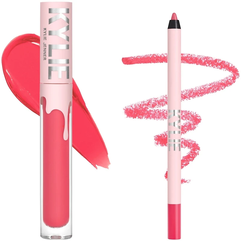 Velvet lip Kit, perfect routine, highly-pigmented, long-lasting, smudge-resistant, vegan