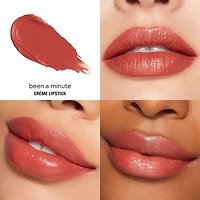 Rouge à Lèvres Crème, couleur intense, fini satiné, non collant, texture légère, hydrate pendant 8 heures
