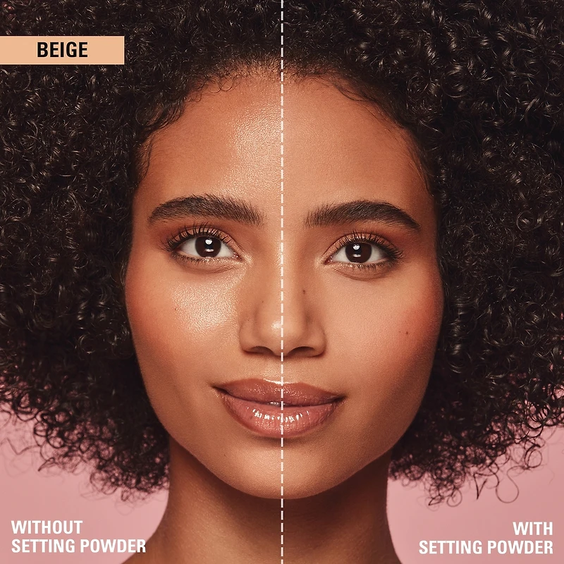 Loose Setting Powder, mattifying, blurs imperfections, all-day wear, cruelty-free, vegan, talc-free