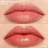 Tinted Butter Balm with Jojoba Oil, 12-hour hydration, moisturizing, luminous shine, lightweight, cruelty-free