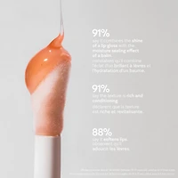 Lip Oil with Coconut Oil, hydrates, smoothes lips, natural plump effect