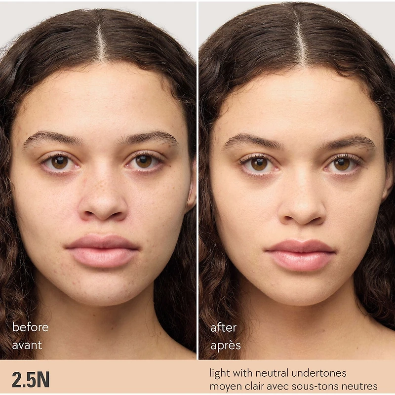 Skin Tint Blurring Elixir Foundation with Hyaluronic Acid, 12-hour wear, natural, second-skin finish
