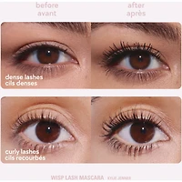 Wisp Lash Mascara, lifted & curled lashes for 24H, no clumps or smudging, clean & vegan formula