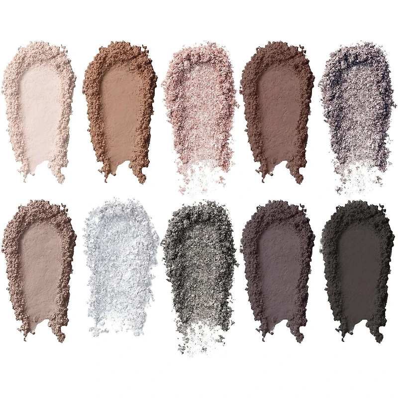 Pressed Powder Palette The Smokey Palette, highly pigmented, easy blend, clean vegan, talc-free