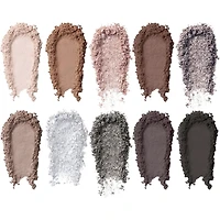 Pressed Powder Palette The Smokey Palette, highly pigmented, easy blend, clean vegan, talc-free