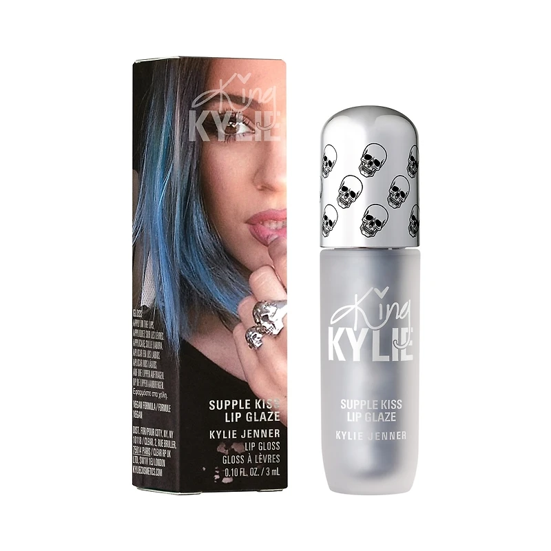 King Kylie Collection Supple Kiss Lip Glaze - Literally Warm Brown