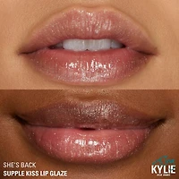 King Kylie Collection Supple Kiss Lip Glaze - Literally Warm Brown