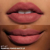 Plumping Powder Matte Lip, 12-hour wear, lightweight, blurs lines, cruelty-free, vegan
