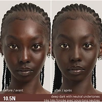 Fond de Teint Poudre effet flouté naturel, couvrance moyenne, mat, durée 12h