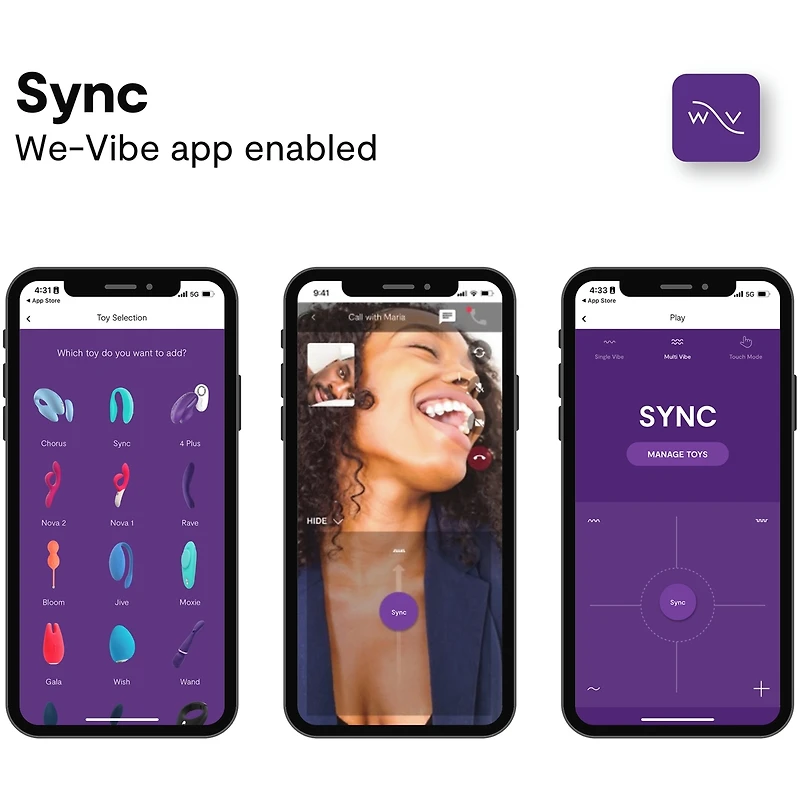 We-Vibe Sync 2 Rose