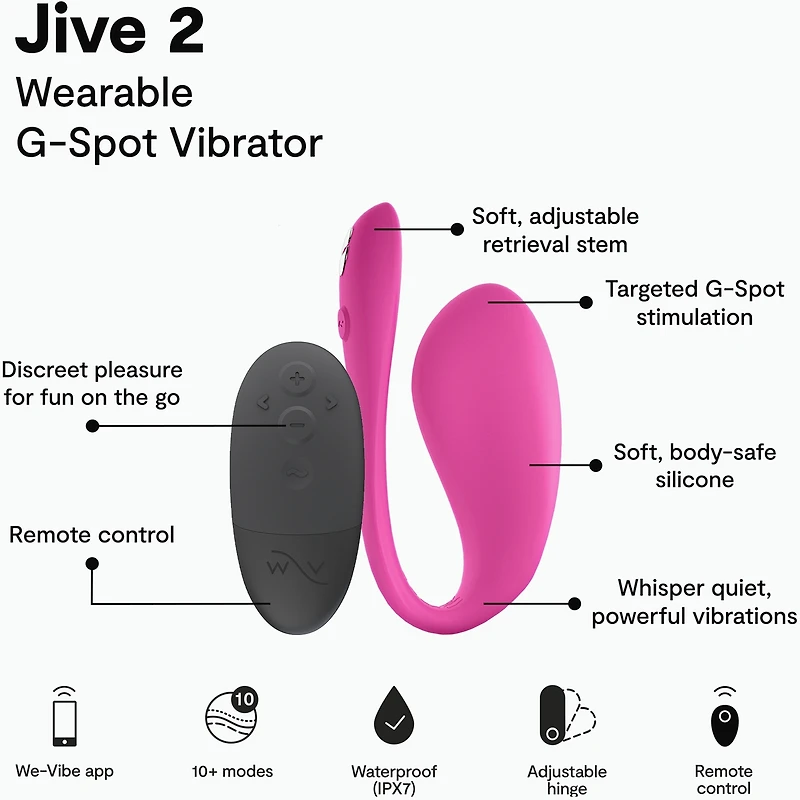 We-Vibe Jive 2 Electric Pink