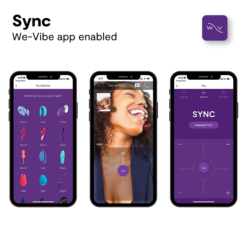 We-Vibe Sync 2 Purple