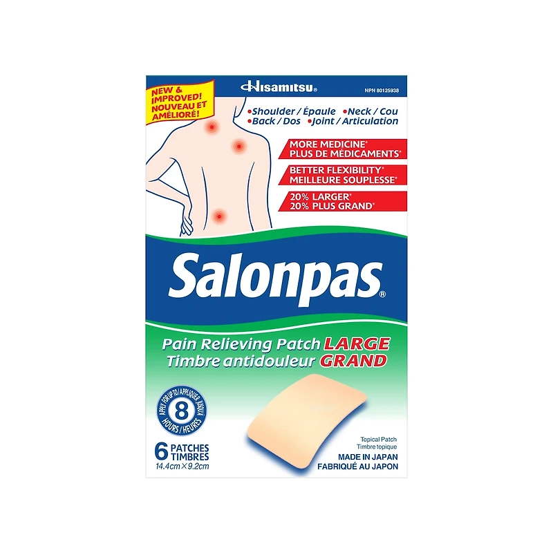 Pain Relieving Patch Large