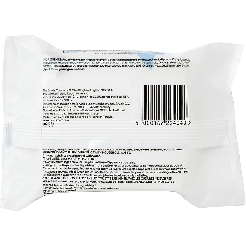 Lingettes Nettoyantes Revitalisantes Radiant Results
