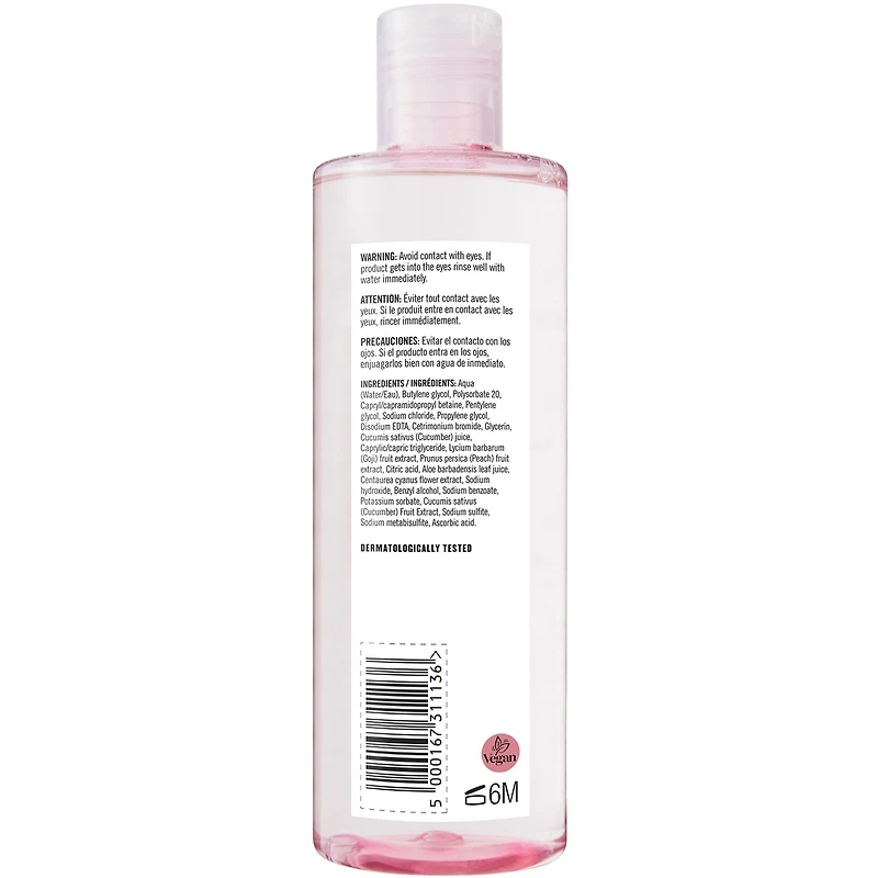 Eau Micellaire Tonifiante Glamour Clean