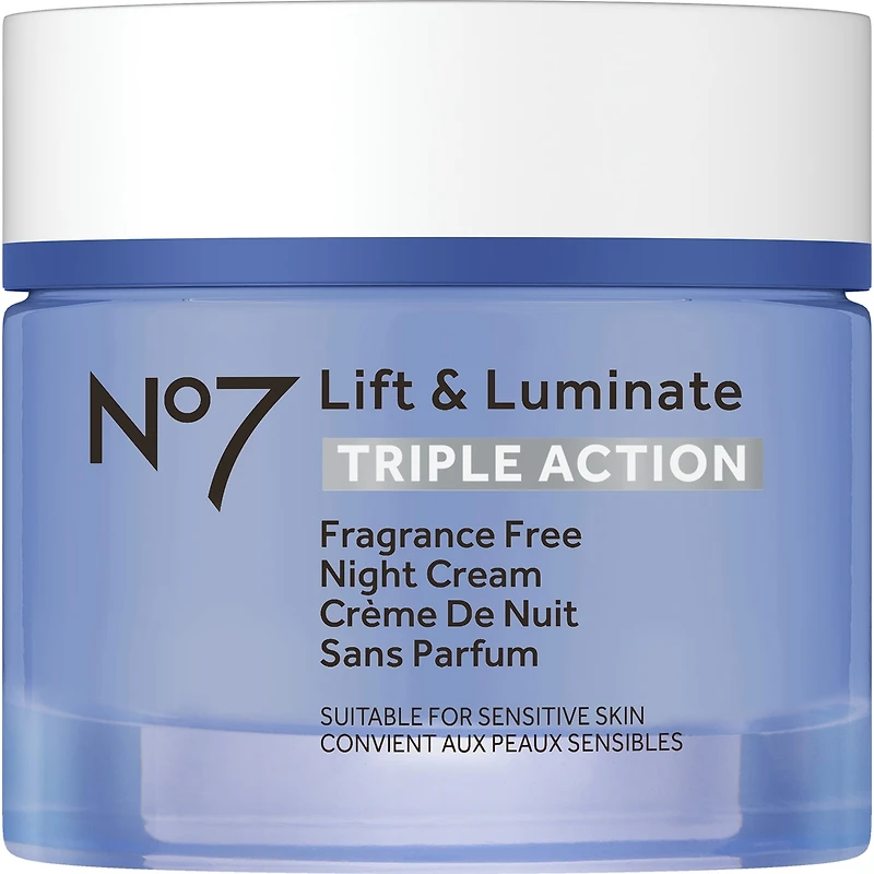 Crème De Nuit Lift & Luminate Triple Action Sans Parfum