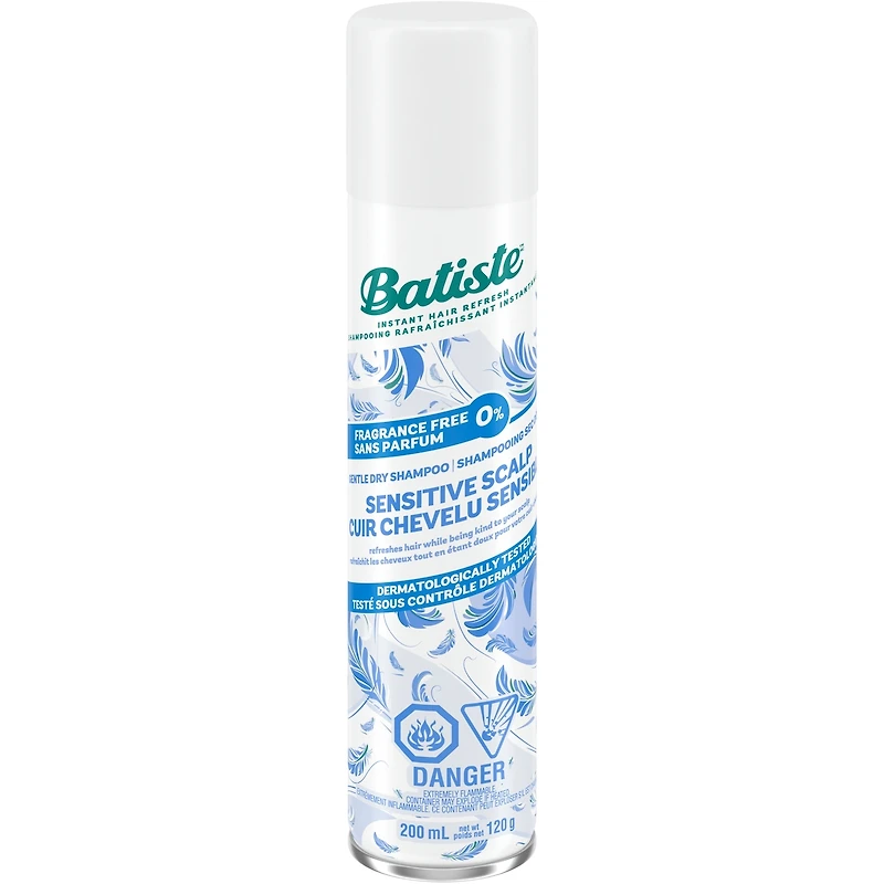 Batiste Shampooing Sec Doux Sans Parfum
